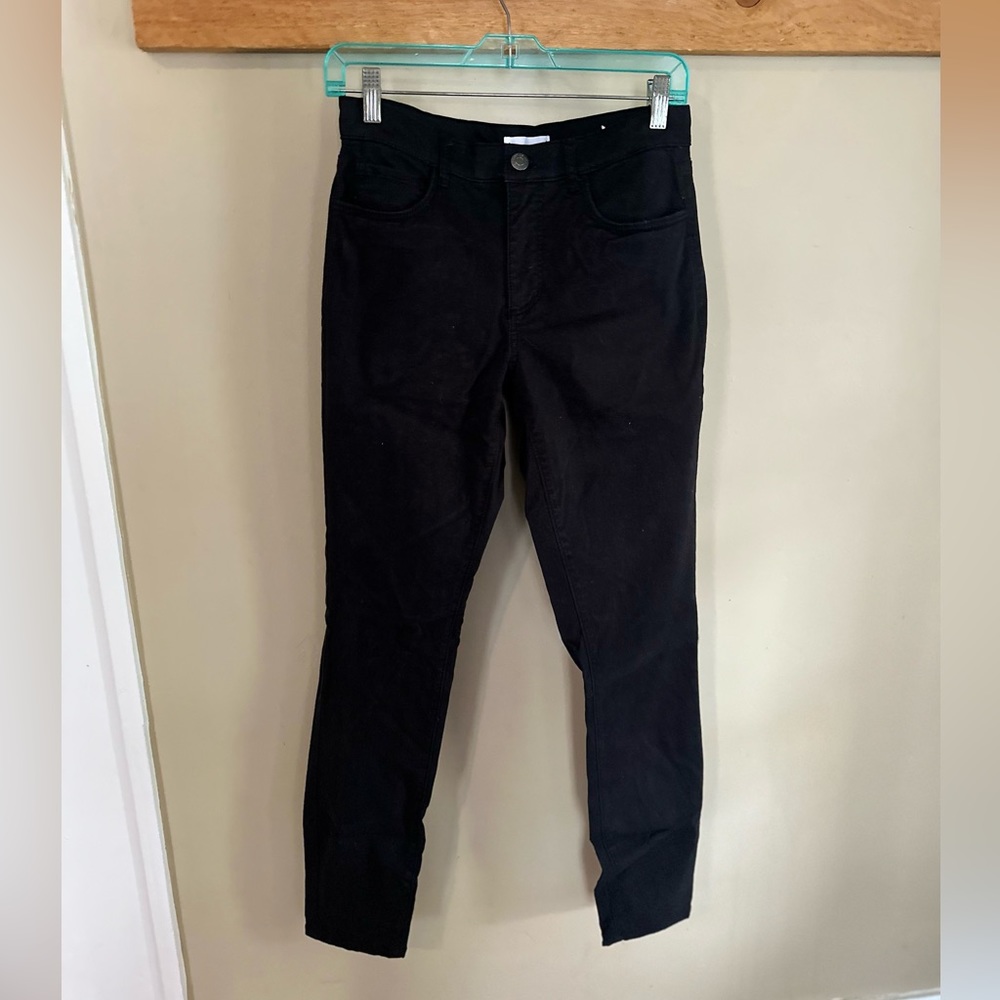 LOFT Velvet Black Jeggings
